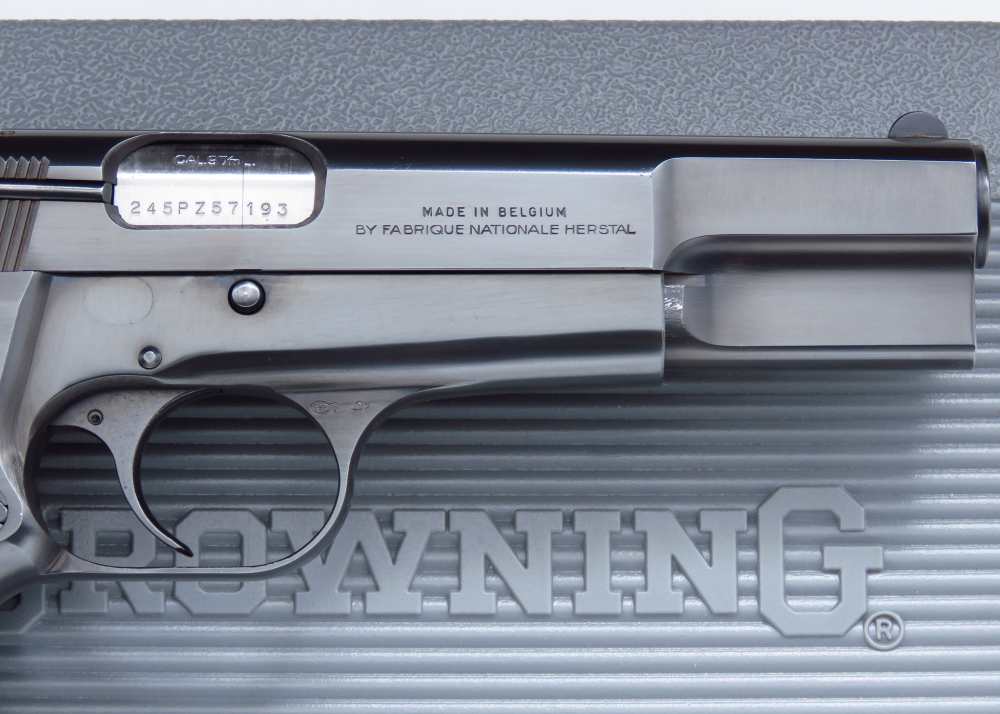 BELGIUM MADE BLUE BEAUTY - 1981 Browning Hi Power Nice Original Finish HP-img-5