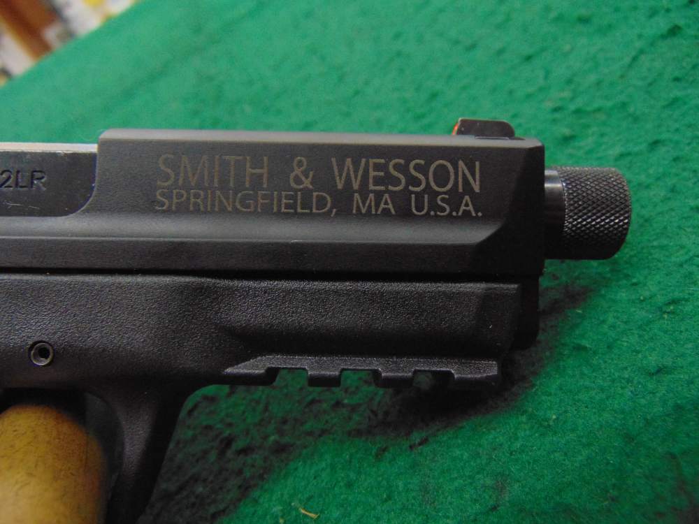 Smith & Wesson, 22 Compact, 22 LR, 4" BL, 10+1 Cap, Threaded! -img-13