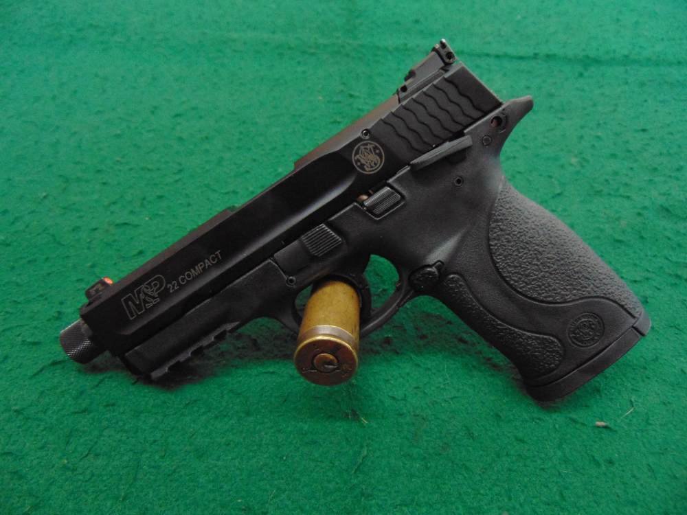Smith & Wesson, 22 Compact, 22 LR, 4" BL, 10+1 Cap, Threaded! -img-2