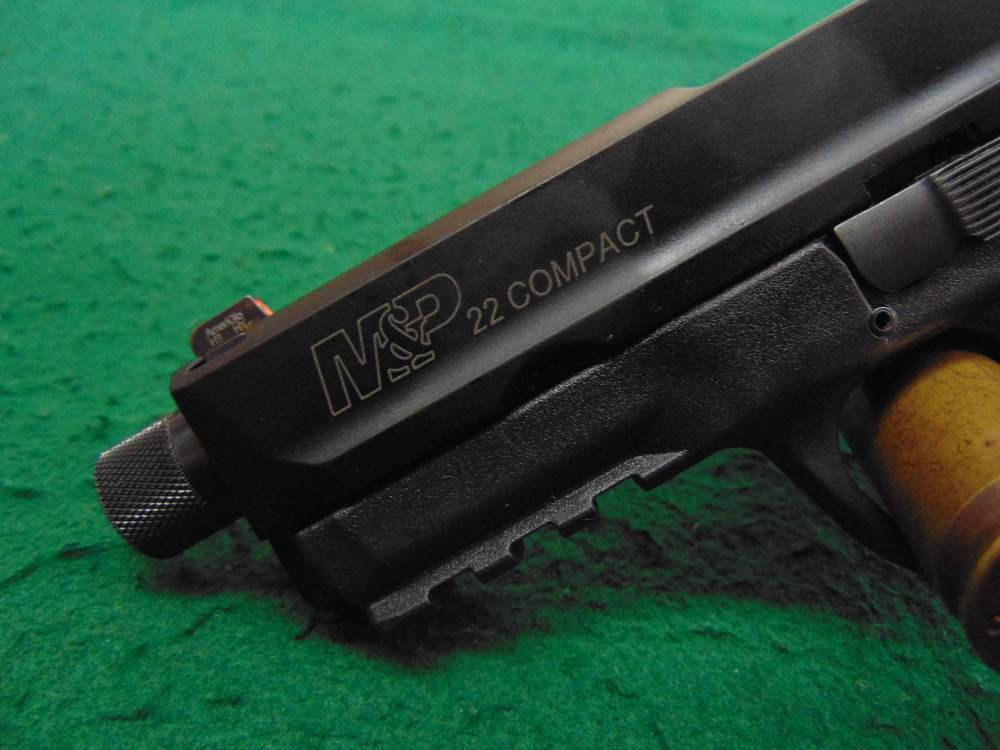 Smith & Wesson, 22 Compact, 22 LR, 4" BL, 10+1 Cap, Threaded! -img-8