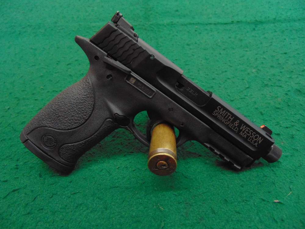 Smith & Wesson, 22 Compact, 22 LR, 4" BL, 10+1 Cap, Threaded! -img-1