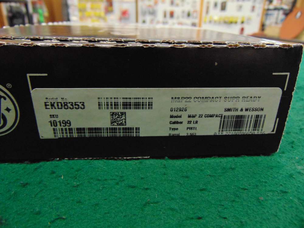 Smith & Wesson, 22 Compact, 22 LR, 4" BL, 10+1 Cap, Threaded! -img-30