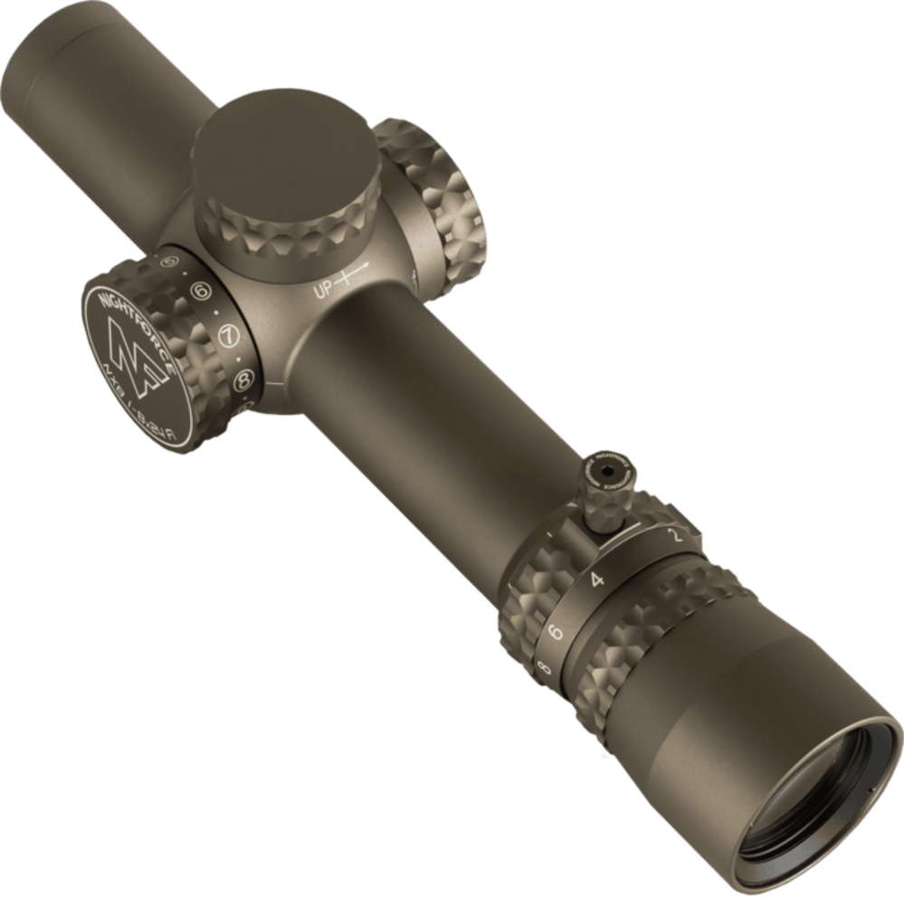 Nightforce NX8 - 1-8X24mm F1 Capped Illuminated Riflescope - FC-DMX™ MOA-img-4