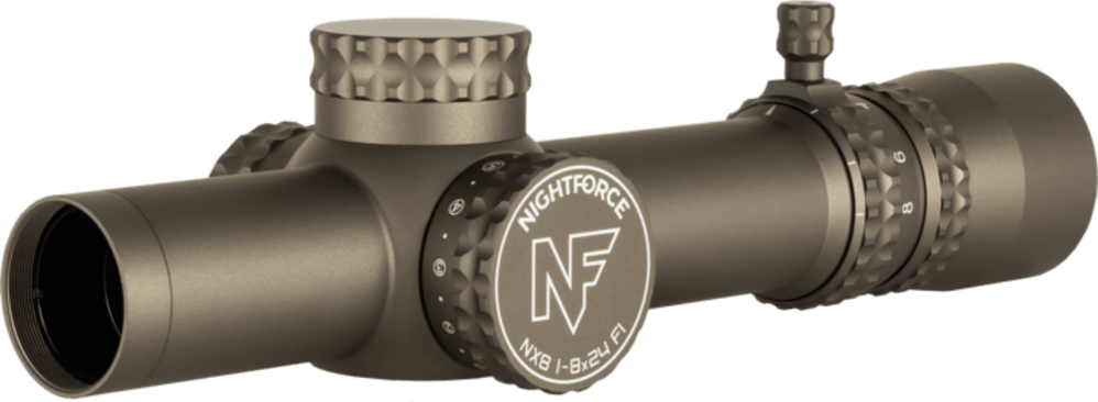 Nightforce NX8 - 1-8X24mm F1 Capped Illuminated Riflescope - FC-DMX™ MOA-img-2