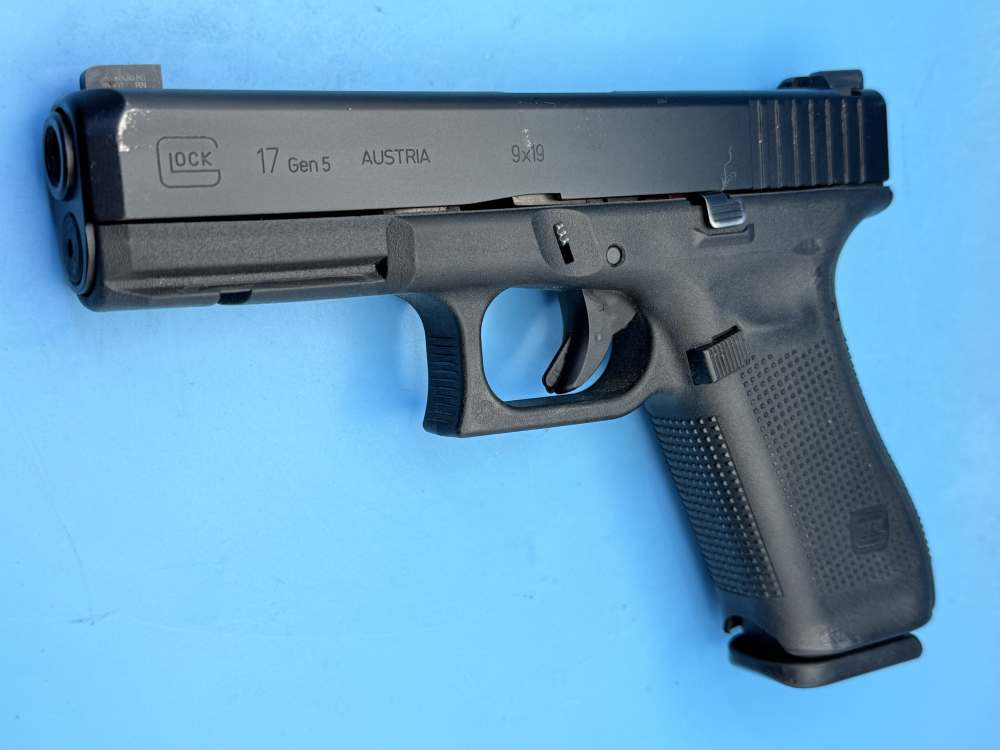 Glock 17 Gen 5 9mm Police Trade-in G17 Ameriglo Night Sights-img-5