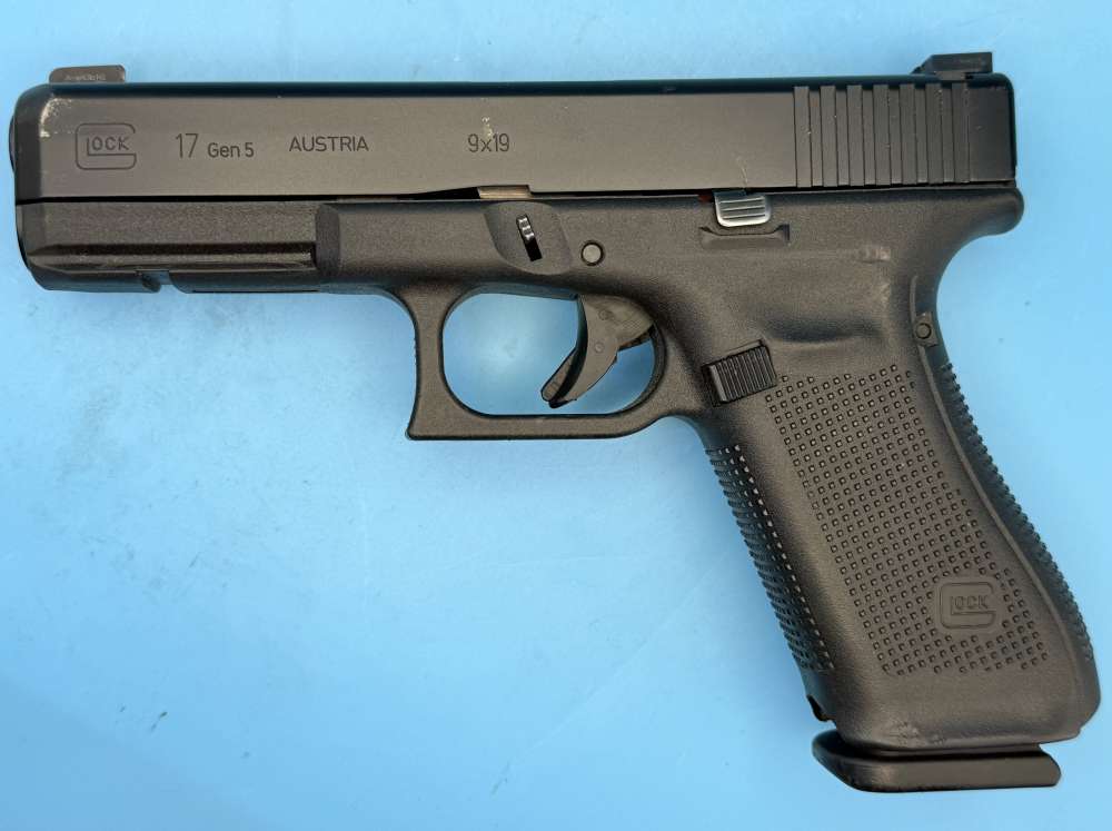 Glock 17 Gen 5 9mm Police Trade-in G17 Ameriglo Night Sights-img-3