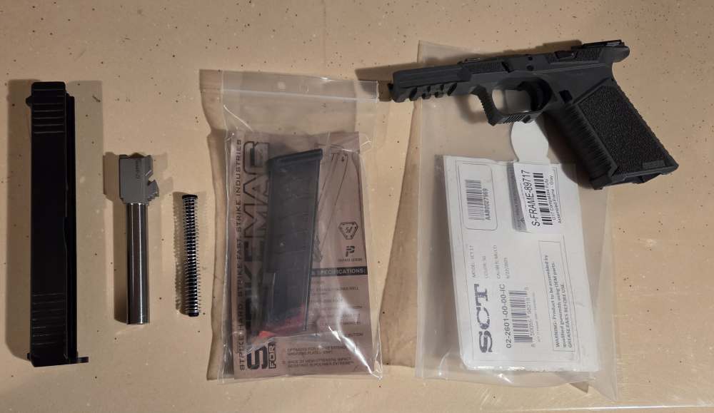 SCT 17 Glock Clone "Mostly New" Gray Frame-img-10