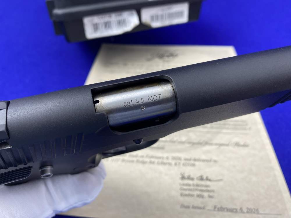 Kimber Custom USMC .45NDT -FIRST SERIALIZED EXAMPLE #DET1-000- USMC Stamped-img-24