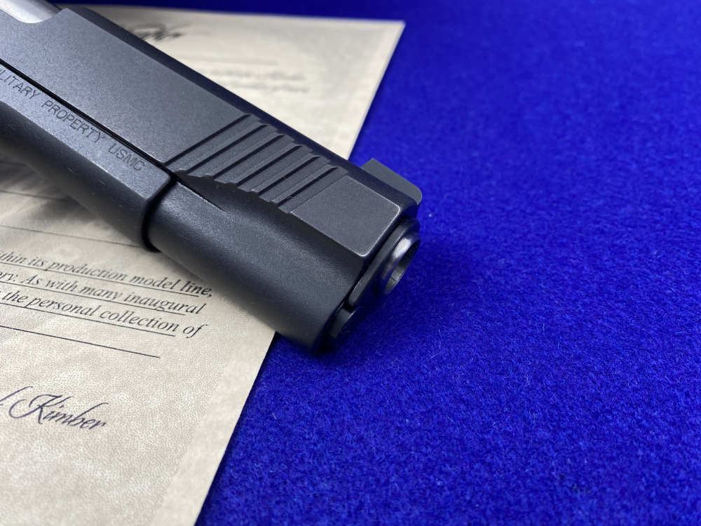 Kimber Custom USMC .45NDT -FIRST SERIALIZED EXAMPLE #DET1-000- USMC Stamped-img-17