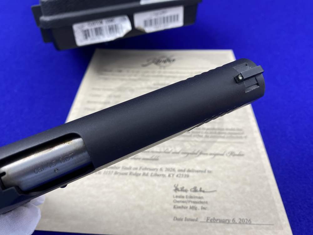 Kimber Custom USMC .45NDT -FIRST SERIALIZED EXAMPLE #DET1-000- USMC Stamped-img-25