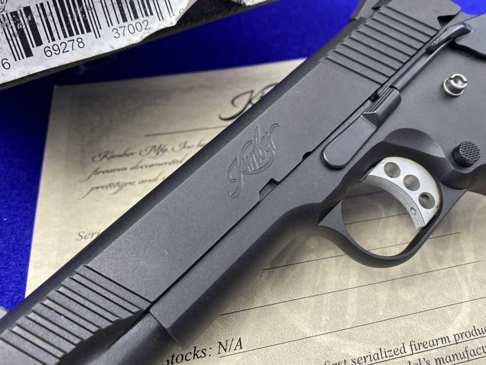 Kimber Custom USMC .45NDT -FIRST SERIALIZED EXAMPLE #DET1-000- USMC Stamped-img-8