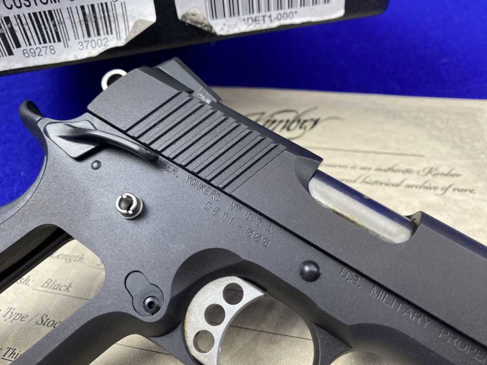 Kimber Custom USMC .45NDT -FIRST SERIALIZED EXAMPLE #DET1-000- USMC Stamped-img-15