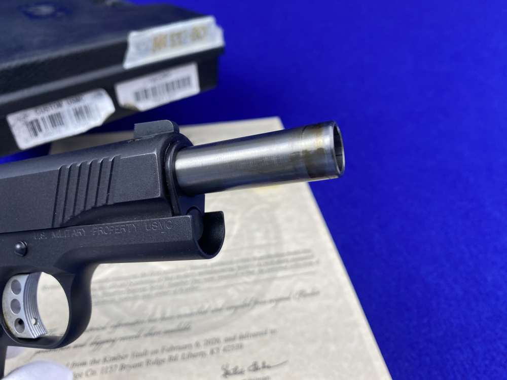 Kimber Custom USMC .45NDT -FIRST SERIALIZED EXAMPLE #DET1-000- USMC Stamped-img-42