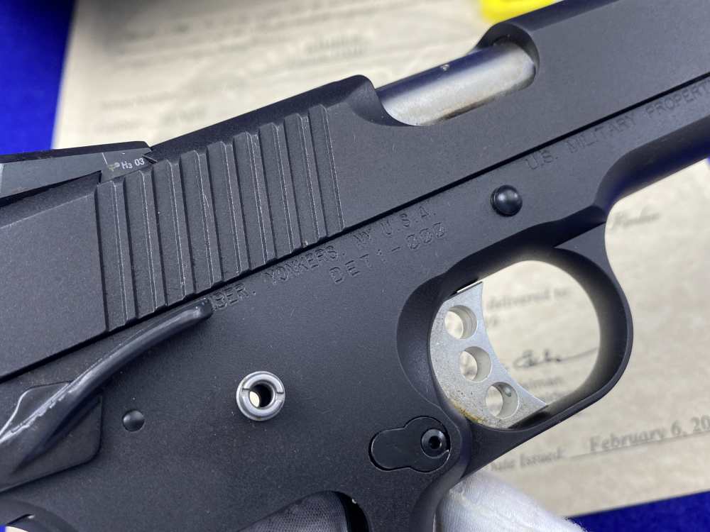 Kimber Custom USMC .45NDT -FIRST SERIALIZED EXAMPLE #DET1-000- USMC Stamped-img-37