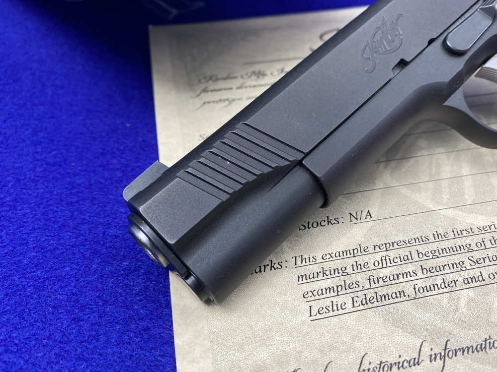 Kimber Custom USMC .45NDT -FIRST SERIALIZED EXAMPLE #DET1-000- USMC Stamped-img-9