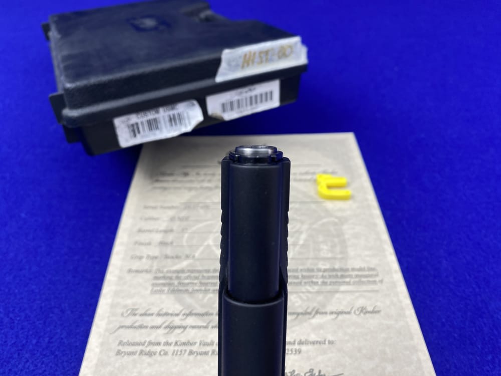 Kimber Custom USMC .45NDT -FIRST SERIALIZED EXAMPLE #DET1-000- USMC Stamped-img-32