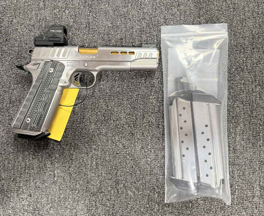 Title: Kimber 1911 Rapide Dawn 9mm 5" w/ Holosun 407C-GR X2 Green Dot + 4 M-img-0