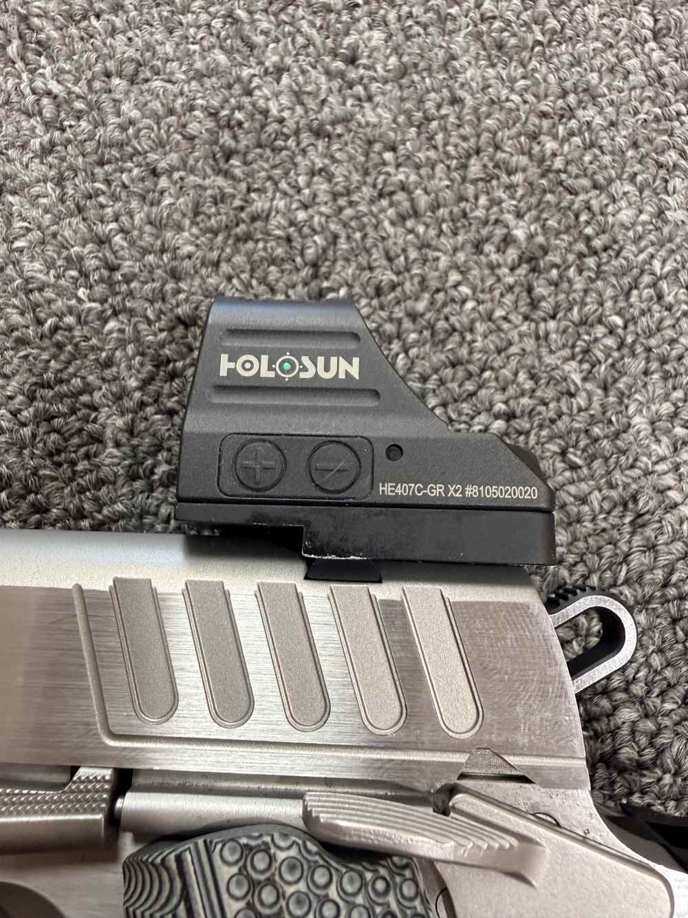 Title: Kimber 1911 Rapide Dawn 9mm 5" w/ Holosun 407C-GR X2 Green Dot + 4 M-img-4