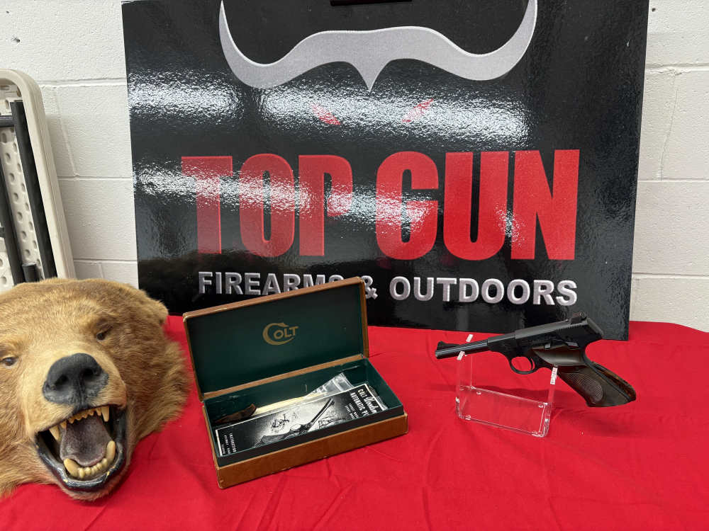 COLT WOODSMAN IN ORIGINAL BOX & PAPERWORK-img-1