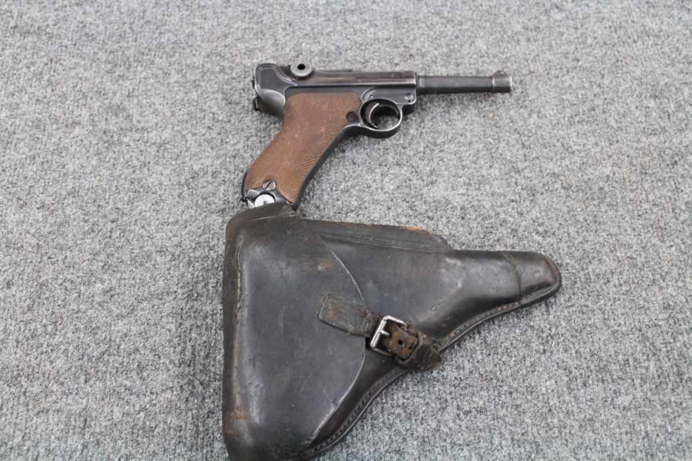 DWM P-08 Luger 1920 9mm Semi Auto Pistol w/ Holster (USED)-img-2