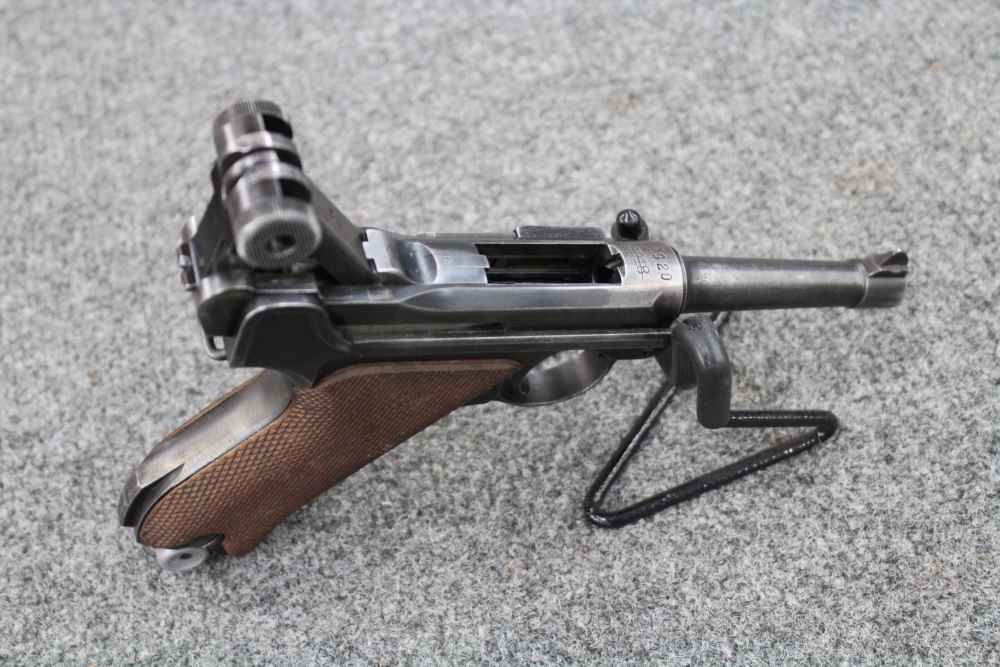 DWM P-08 Luger 1920 9mm Semi Auto Pistol w/ Holster (USED)-img-8
