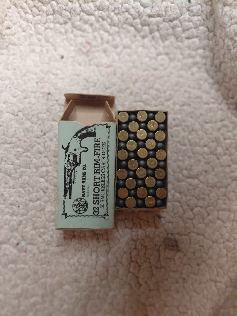 50 rounds of Navy Arms 32 short -img-2