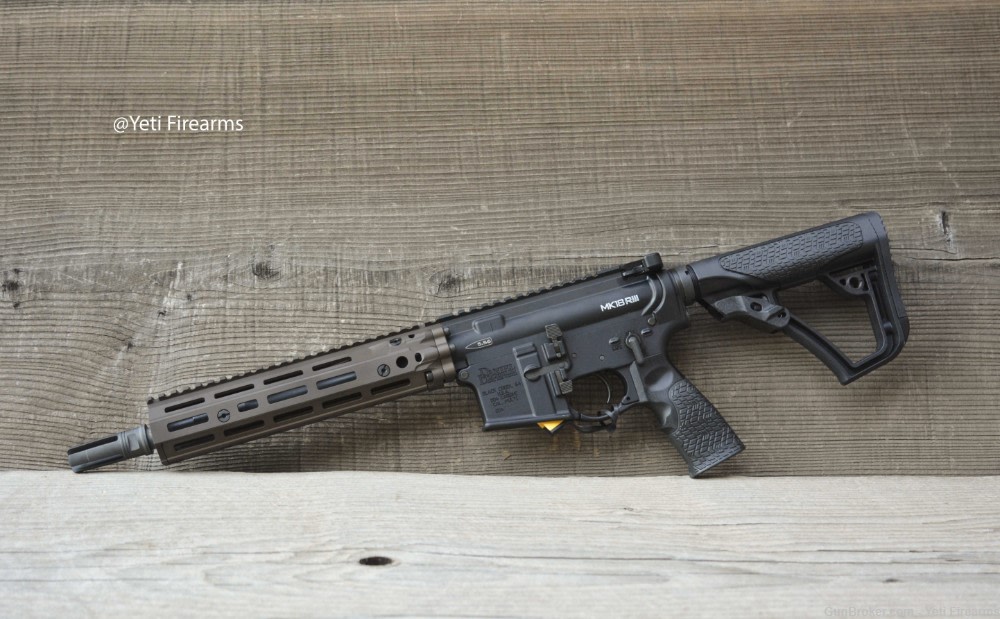 Daniel Defense MK18 RIII FDE MLOK 10.3" 5.56mm SF 4 Prong 3 Mags NFA SBR-img-2