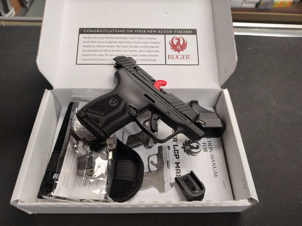 Ruger LCP Max 380 cal 2.80" bbl Semi Auto Pistol-img-0