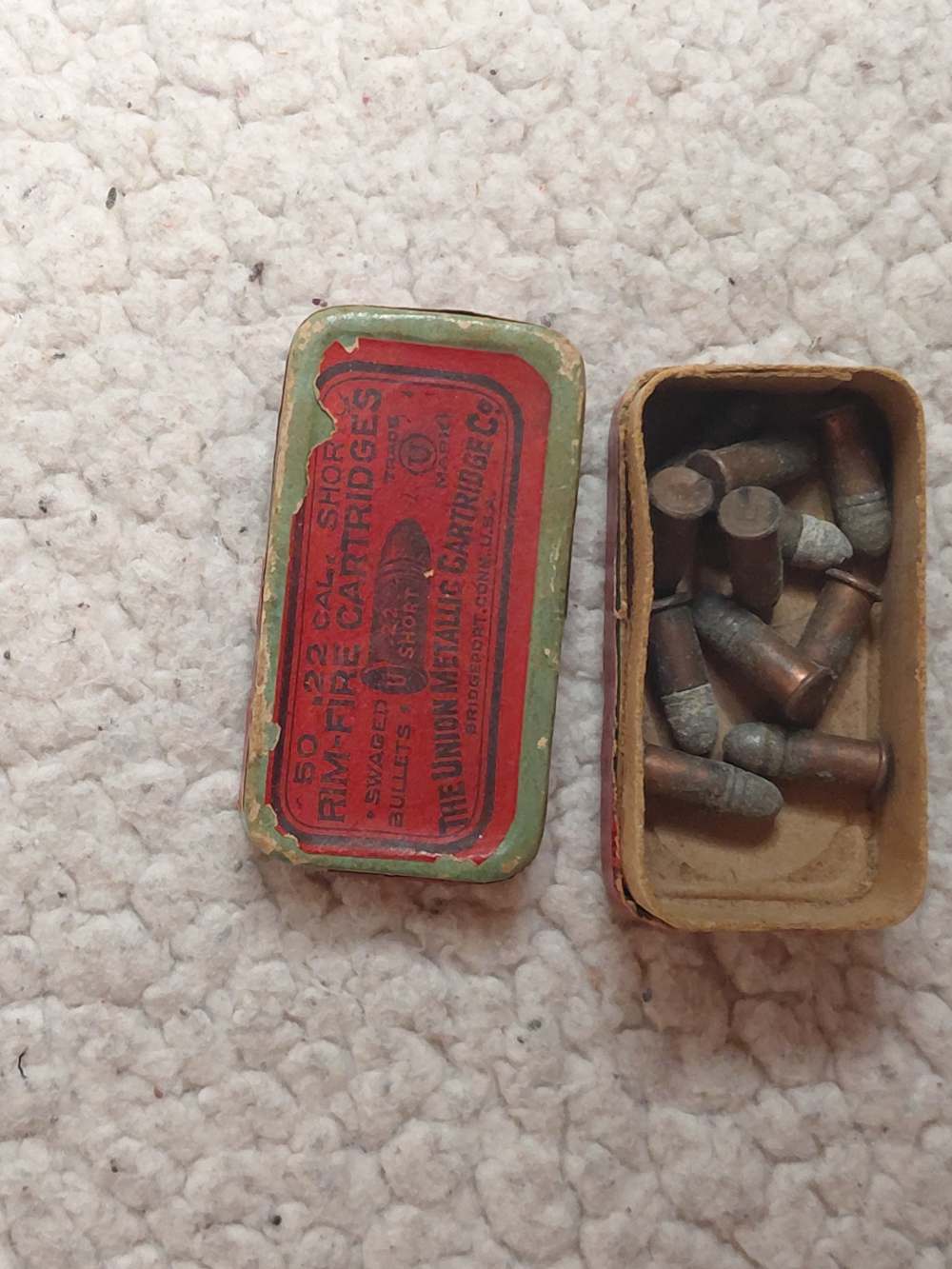 11 rounds 22 short RF Union Metallic cartridge co.  -img-1