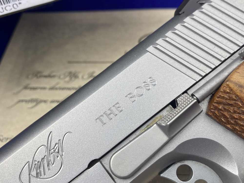 Kimber USMC Custom "BOSS" 45NDT -FIRST SERIALIZED EXAMPLE- #DET1-RJC0-img-12
