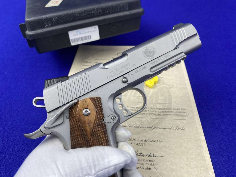 Kimber USMC Custom "BOSS" 45NDT -FIRST SERIALIZED EXAMPLE- #DET1-RJC0-img-40