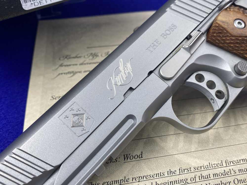 Kimber USMC Custom "BOSS" 45NDT -FIRST SERIALIZED EXAMPLE- #DET1-RJC0-img-8