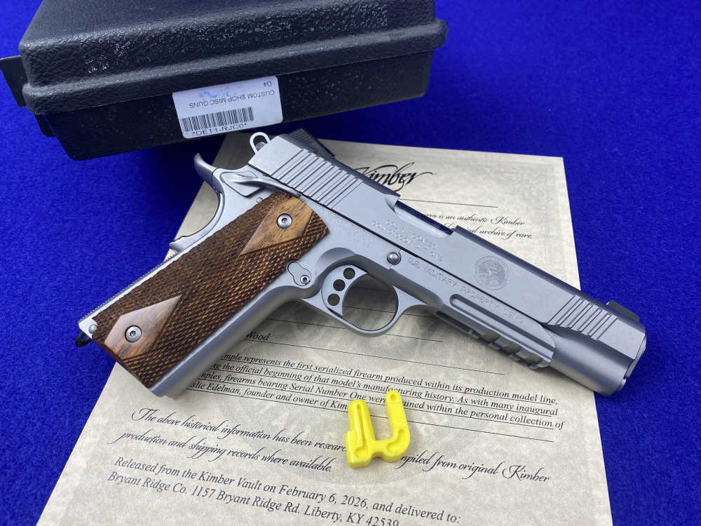 Kimber USMC Custom "BOSS" 45NDT -FIRST SERIALIZED EXAMPLE- #DET1-RJC0-img-13