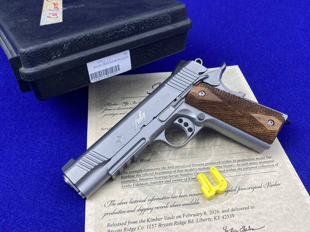 Kimber USMC Custom "BOSS" 45NDT -FIRST SERIALIZED EXAMPLE- #DET1-RJC0-img-52