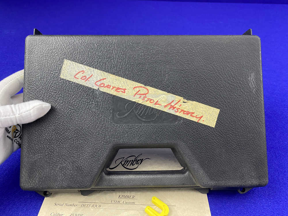 Kimber USMC Custom "BOSS" 45NDT -FIRST SERIALIZED EXAMPLE- #DET1-RJC0-img-50