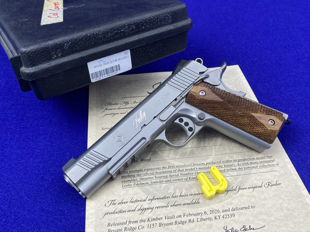 Kimber USMC Custom "BOSS" 45NDT -FIRST SERIALIZED EXAMPLE- #DET1-RJC0-img-3