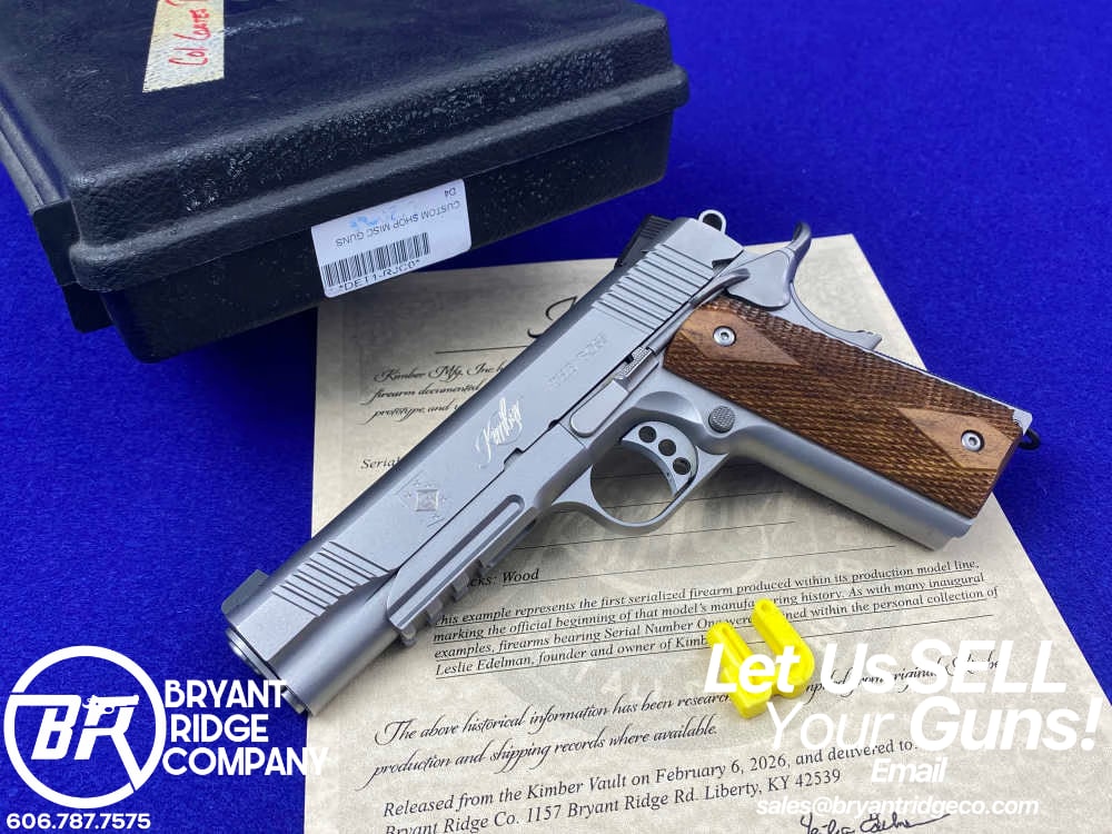 Kimber USMC Custom "BOSS" 45NDT -FIRST SERIALIZED EXAMPLE- #DET1-RJC0-img-0