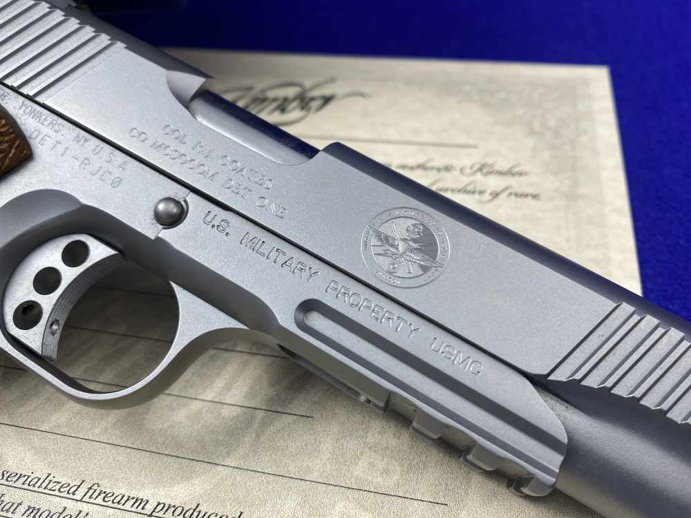 Kimber USMC Custom "BOSS" 45NDT -FIRST SERIALIZED EXAMPLE- #DET1-RJC0-img-18