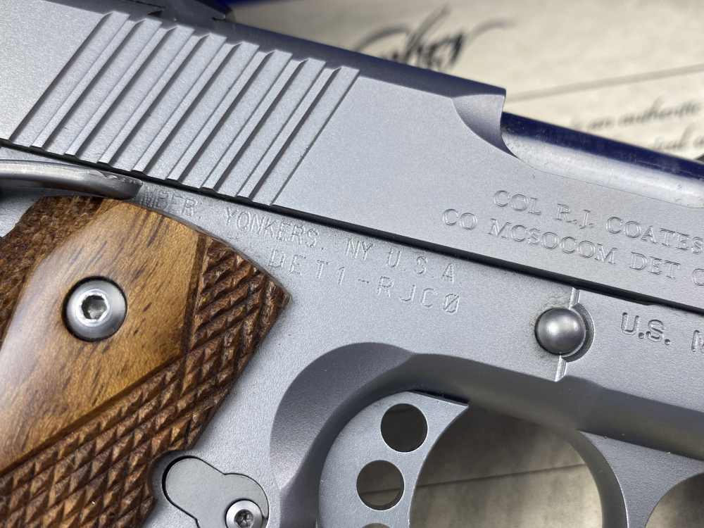 Kimber USMC Custom "BOSS" 45NDT -FIRST SERIALIZED EXAMPLE- #DET1-RJC0-img-24