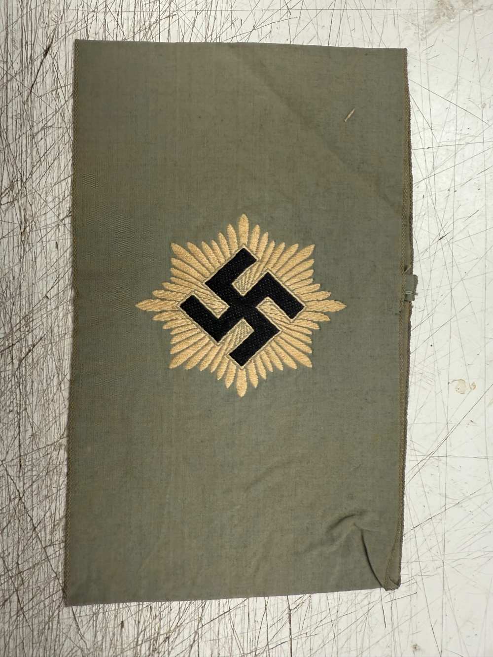 German WWII RLM Air Defense Arm Band-img-0