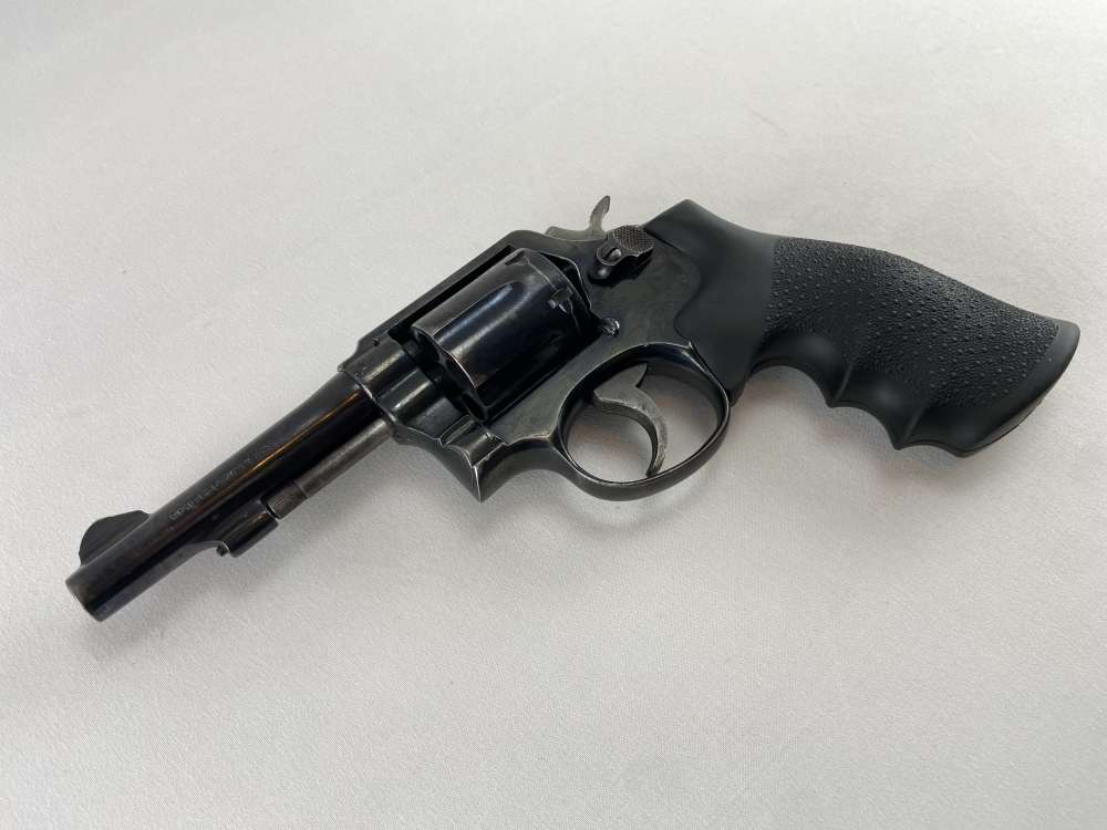 Smith & Wesson Model 10-5 Revolver 4" rubber grips - Used-img-5