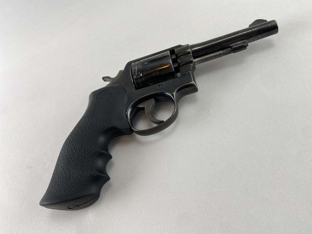 Smith & Wesson Model 10-5 Revolver 4" rubber grips - Used-img-10