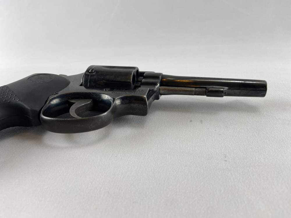 Smith & Wesson Model 10-5 Revolver 4" rubber grips - Used-img-24