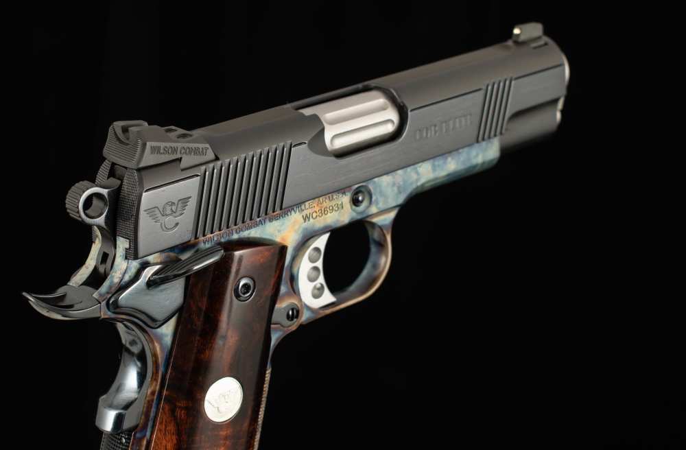 Wilson Combat CQB Elite Commander .45ACP - CASE COLORED, DESERT IRONWOOD-img-5