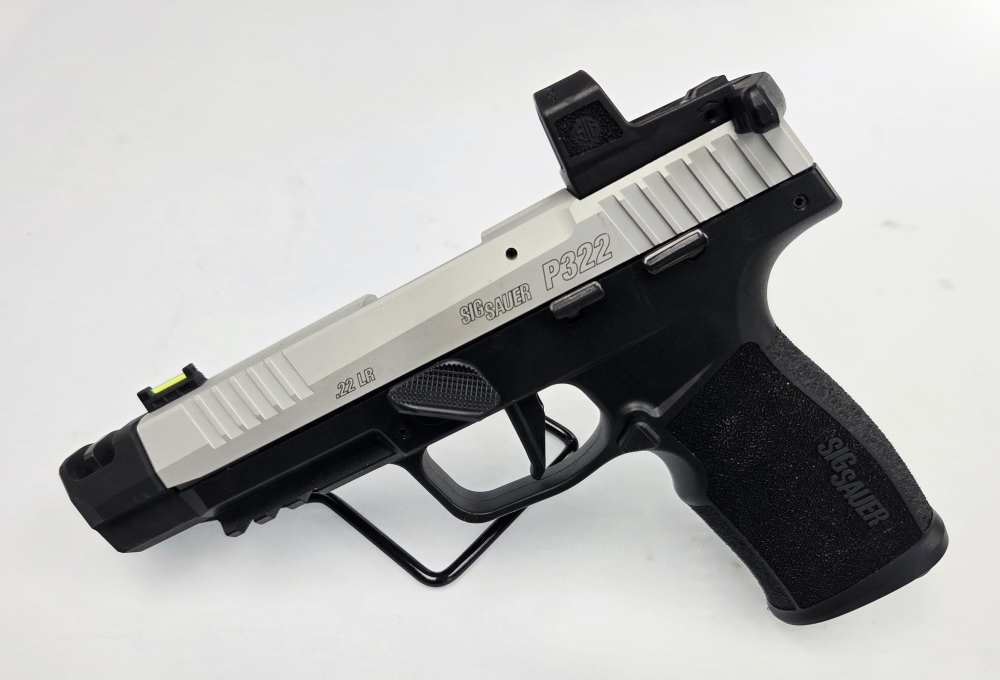 Sig Sauer P322 Comp .22LR Pistol 5" w/Romeo Zero Elite Optic VERY NICE-img-0