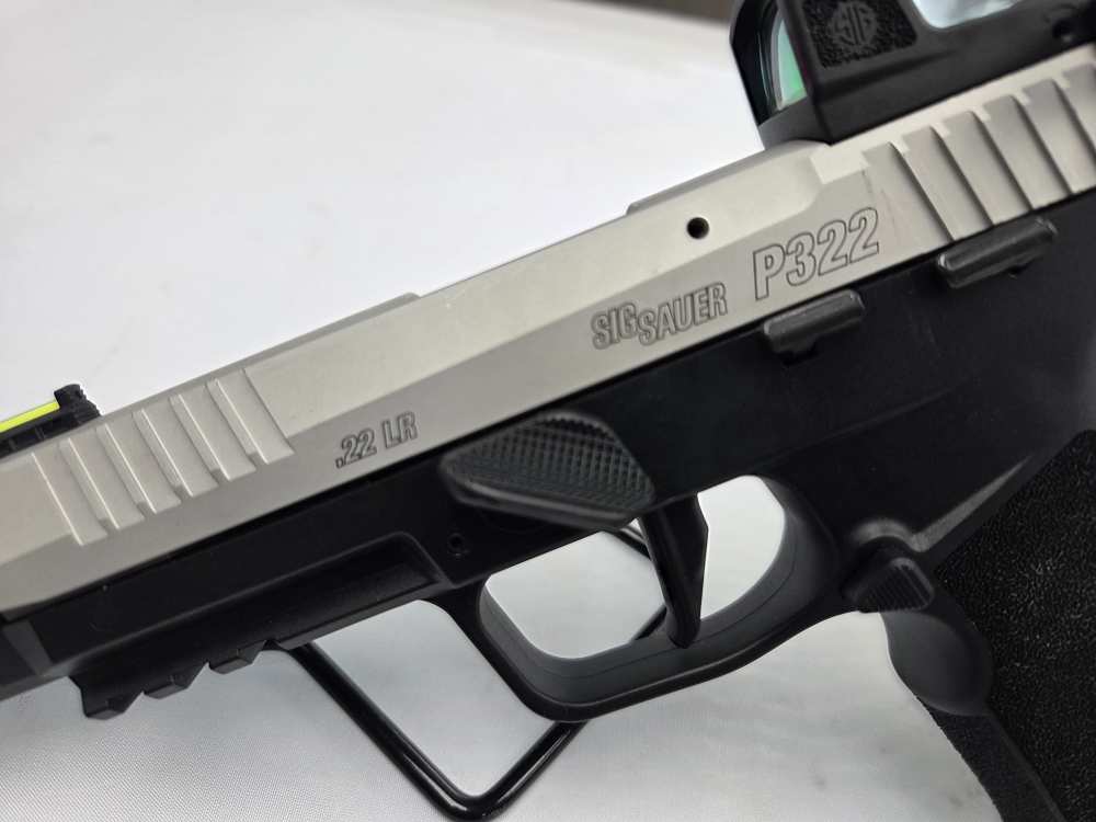 Sig Sauer P322 Comp .22LR Pistol 5" w/Romeo Zero Elite Optic VERY NICE-img-1
