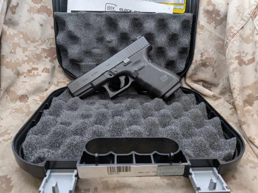 Glock 19 Gen4 9MM Police Trade-In G19 Gen 4 USED-img-0
