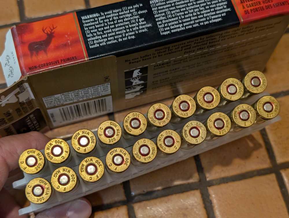6 boxes 300 Winchester Mag Nosler boat tail-img-1
