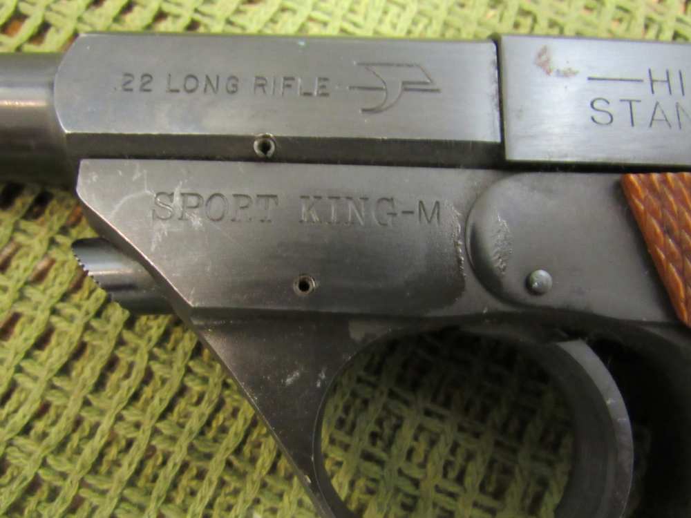 High Standard Sport King M a classic American-made .22 LR semi-auto.-img-3