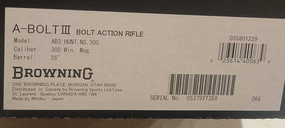 Browning A-Bolt III 300 Win Mag 26" Barrel -img-14